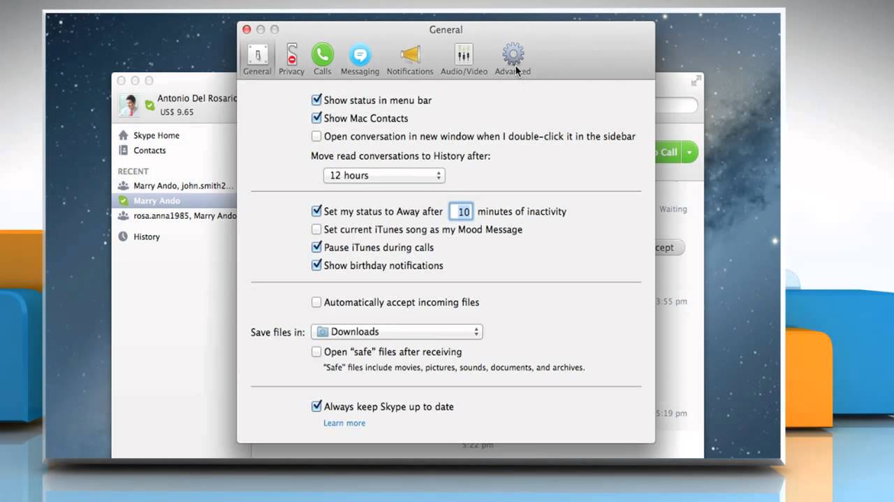 skype for mac very slow